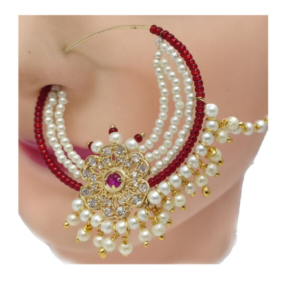 red-white-beads-nath1 red-white-beads-nath-181211