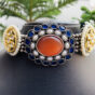 black-polish-blue-red-choker-1-scaled
