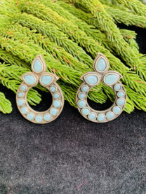 black-polish-blue-round-earrings-3-scaled