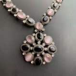 black-polish-pink-black-stone-necklace-set (2)