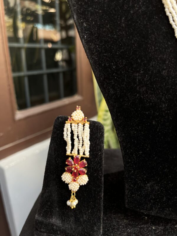 Indian-mores-chid-moti-rani-haar-round-star-pendant-set (2)