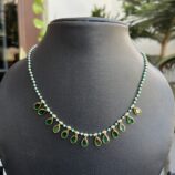 Indian-mores-green-beads-stone-neckpiece-2-scaled