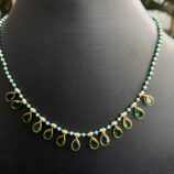 Indian-mores-green-beads-stone-neckpiece (2)