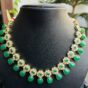 Indian-mores-green-stone-sleek-necklace-earrings (3)