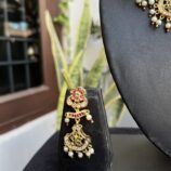 Indian-mores-jadau-half-moon-pink-white-drop-neckalce-set (2)