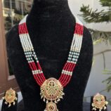 Indian-mores-jadau-long-round-chid-moti-multi-color-pendant-set-2-scaled
