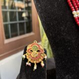 Indian-mores-jadau-long-round-chid-moti-multi-color-pendant-set (2)