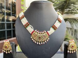 Indian-mores-jadau-red-chid-moti-necklace-set-2-scaled