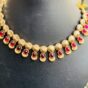 Indian-mores-mahroon-sleek-necklace-earrings (3)