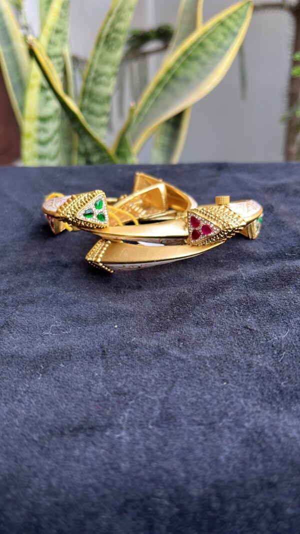 Indian-mores-multi-stone-gold-plated-bangles (1) Indian-mores-multi-stone-gold-plated-bangles-2-scaled