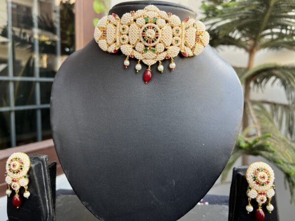 Indian-mores-rajasthani-chid-moti-choker-set-2-scaled