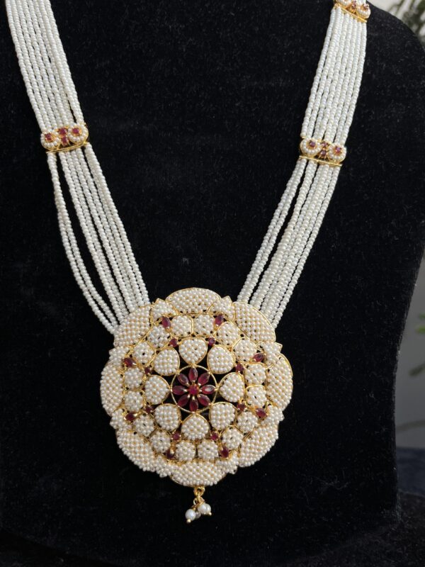 Indian-mores-rajasthani-chidmoti-large-round-long-pendant-set (3)