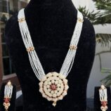 Indian-mores-rajasthani-chidmoti-red-stone-round-long-pendant-set-2-scaled