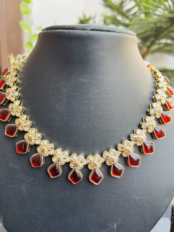 Indian-mores-temple-jewellery-mahroon-necklace-earrings (3) Indian-mores-temple-jewellery-mahroon-necklace-earrings (3)